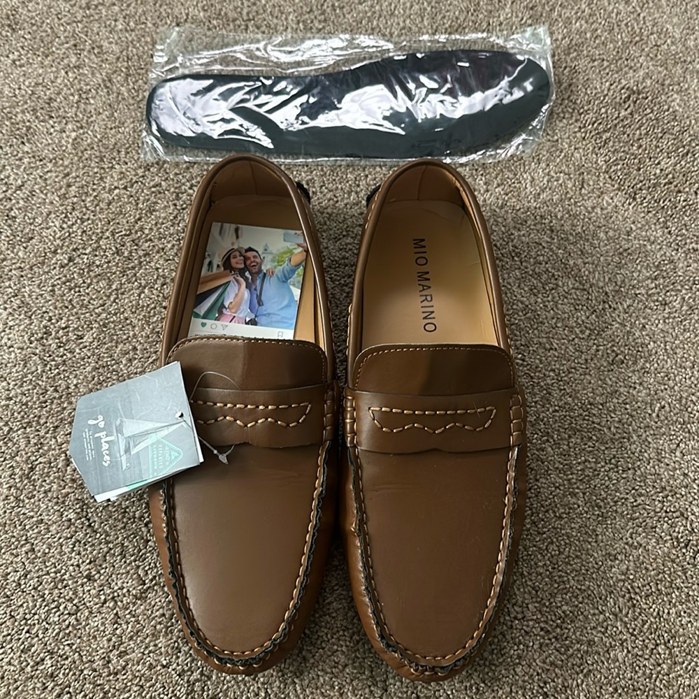 Mio Marino Slip-On Tread Casual Loafers